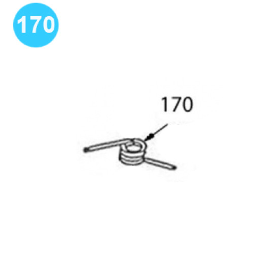 item#170 BJ Style RS Back Up Assembly 3-1/2