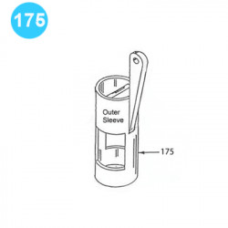 item#175 BJ Style RS Back Up Assembly 3-1/2" to 4-1/2" Outer Sleeve item#175 BJ Style RS Back Up Assembly 3-1/2" to 4-1/2" Outer Sleeve