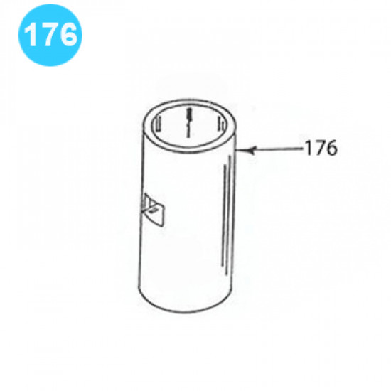 item#176 BJ Style BTS Backup Assembly 3-1/2