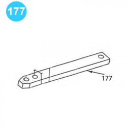 item#177 BJ Style RS Back Up Assembly 3-1/2" to 4-1/2" Lever item#177 BJ Style RS Back Up Assembly 3-1/2" to 4-1/2" Lever