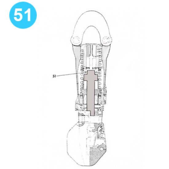 item#51 Model 5150 (150 ton) Ball Plug image