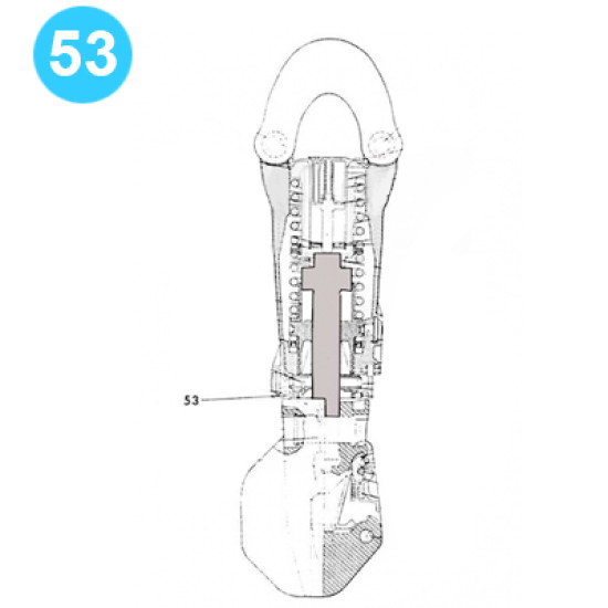item#53 Model 5750 (750 ton) Positioner Nut image
