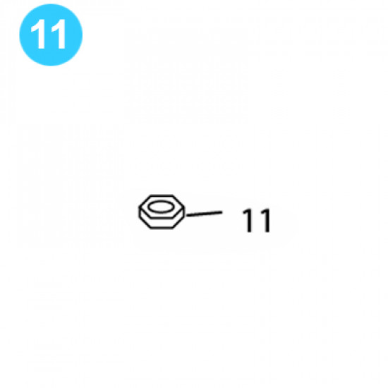 item#11 BJ Style CTSX Tubing Tong Frame Cover Nut BJ Style CTSX Tubing Tong image
