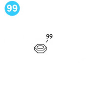 item#99 BJ Style CTSX Tubing Tong Lock Nut