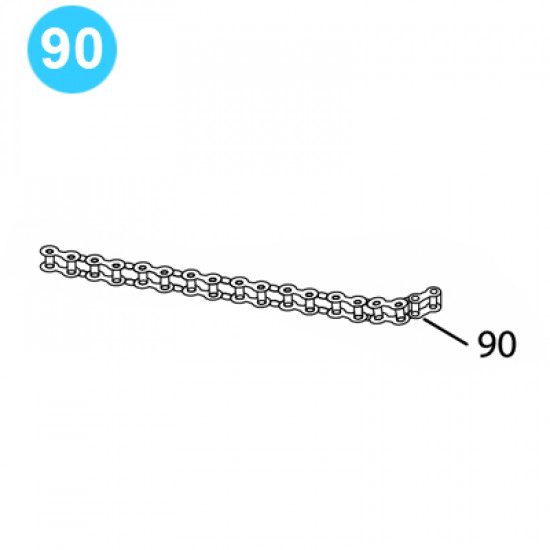 Showing image for 947915-11 BJ Style RS Power Tong Roller Chain Assembly w/Connecting & Offset Links 947915-11 BJ Style RS Power Tong Roller Chain Assembly w/Connecting & Offset Links image