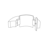 24552-1 BJ Style RS Power Tong Bushing Assembly, 4-1/2"