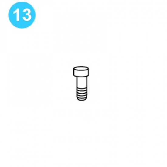 item#13 BJ Style RS Tubing Tong Frame Cover Bolt, 5/8