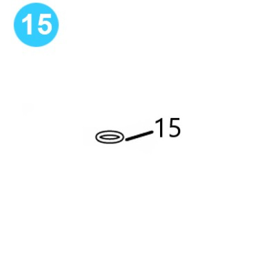 item#15 BJ Style RS Tubing Tong Frame Cover Lock Washer, 5/8