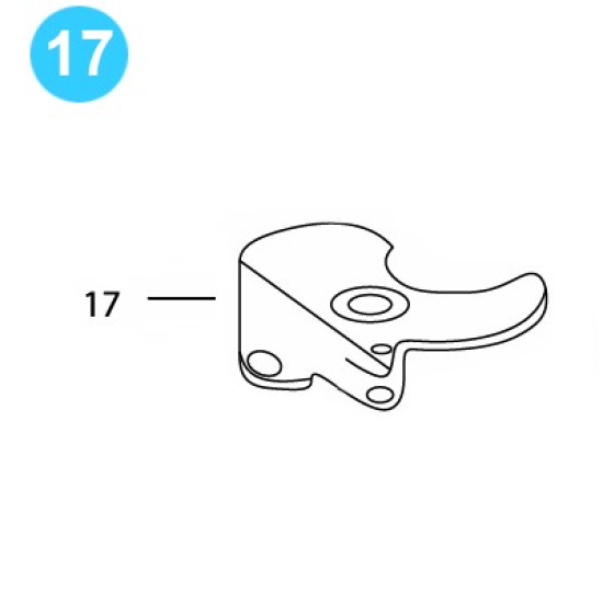 item#17 BJ Style RS Tubing Tong Guard Assembly BJ Style RS Tubing Tong image