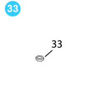 item#33 BJ Style RS Tubing Tong Suspension Spring Shank Nut