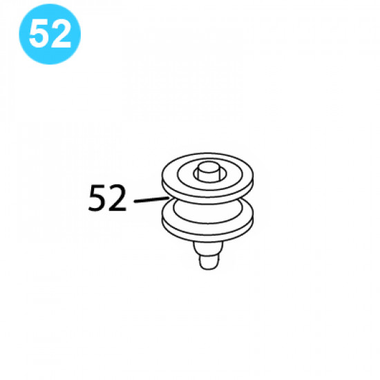 Showing image for 30361 BJ Style RS Power Tong Back Idler Roller Assembly 30361 BJ Style RS Power Tong Back Idler Roller Assembly image