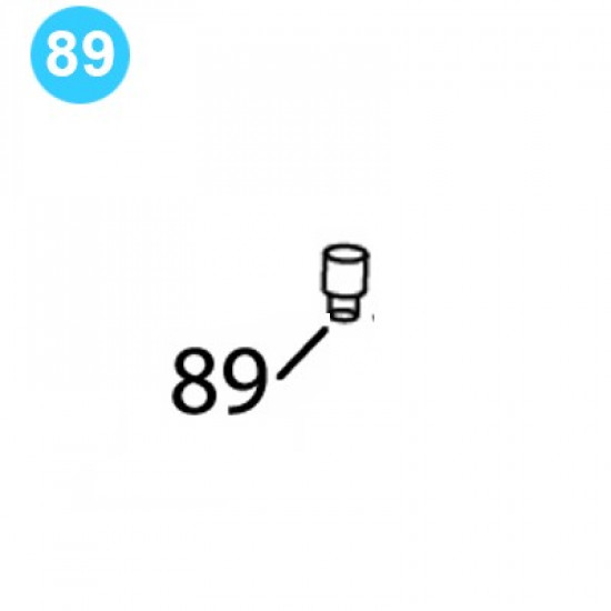 item#89 BJ Style BTS Tubing Tong Gear Case Drain Plug BJ Style BTS Tubing Tong image