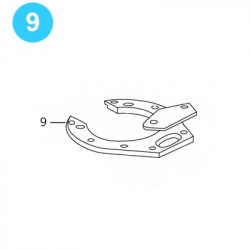 item#9 BJ Style RS Tubing Tong Brake Band Cover item#9 BJ Style RS Tubing Tong Brake Band Cover