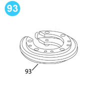 item#93 BJ Style RS Tubing Tong Outer Ring 