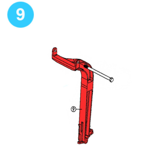 item#9-12,14-17 BJ Style Type HT-100 Manual Tong Hanger Assy. F/