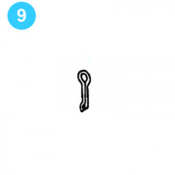 item#N/P BJ Style Type C Manual Tong Cotter Pin