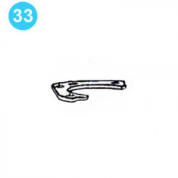 27694 BJ Style YT Elevator Setting Plate, 2-3/8"