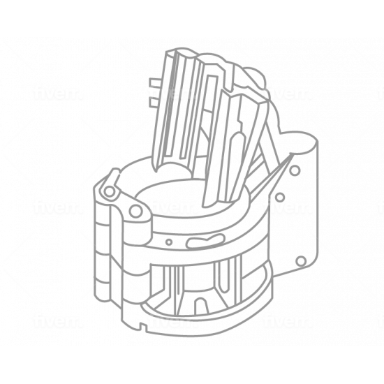 Showing image for 62457 Guiberson Style T-60 Tubing Spider, w/Plain Gate & 3-1/2 62457 Guiberson Style T-60 Tubing Spider, w/Plain Gate & 3-1/2