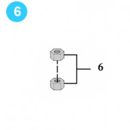 11-803 / Y500-8 Nut 3/4" Semi-Finish NC