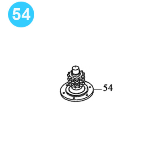 Showing image for 93-19 / S500 Hub and Sprocket 93-19 / S500 Hub and Sprocket Foster Style Tongs 5893R image