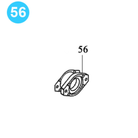 Showing image for 93-37-2 / B511 Bearing Cap Motor Mount 93-37-2 / B511 Bearing Cap Motor Mount Foster Style Tongs 5893R image