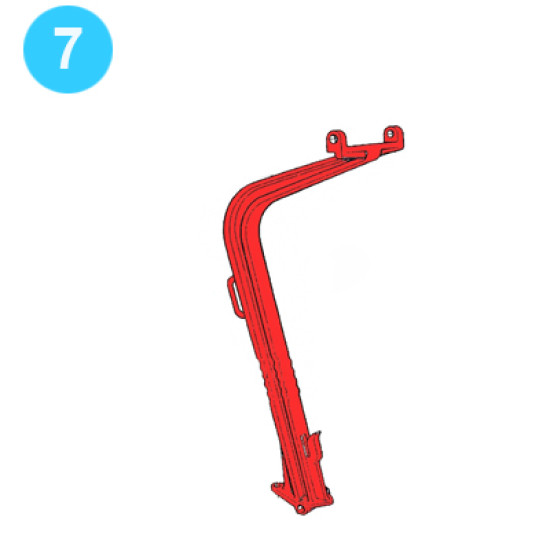 item#7-10,12-15 BJ Style Type B Manual Tong Set Back Hanger Assy. BJ Style Type 