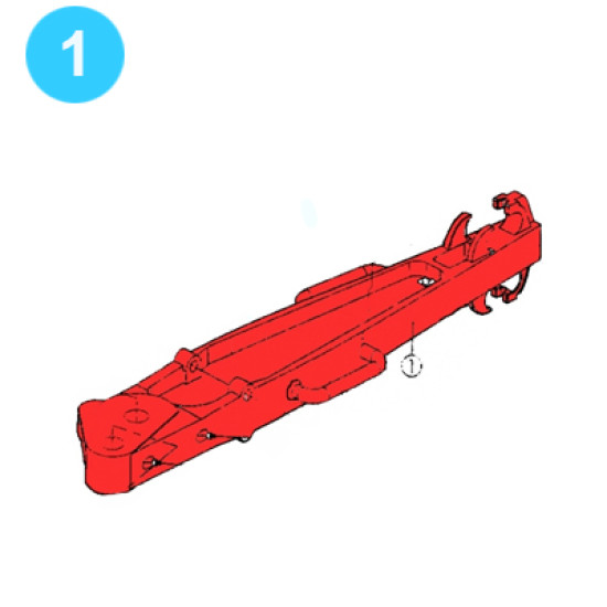 Showing image for item#1-8 BJ Style Type HT-65 Manual Tong Lever Assy. item#1-8 BJ Style Type HT-65 Manual Tong Lever Assy. BJ Style Type