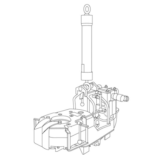 item#5 BJ Style Sucker Rod Tong Mark IV 27841-7.5X BJ Style Rod Tong Mark IV image