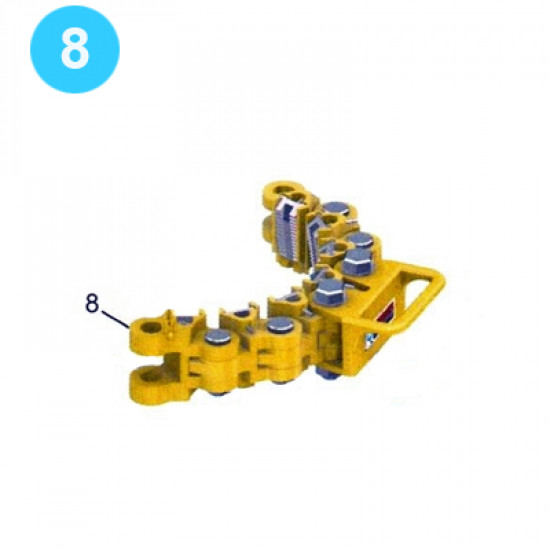 Showing image for 11-108 Baash-Ross Style Screw End Link for Type T Safety Clamp 11-108 Baash-Ross Style Screw End Link for Type T Safety Clamp image
