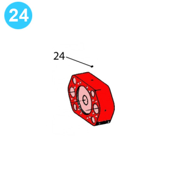 item#24 U II BOP Cameron Style - 18-3/4in, 10000psi WP Screw, Plastic Packing 18-3/4