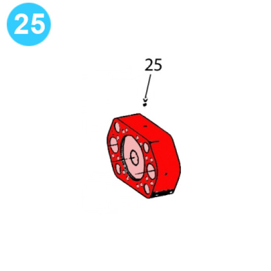 item#25 U II BOP Cameron Style - 18-3/4in, 10000psi WP Pipe Plug, Plastic 18-3/4