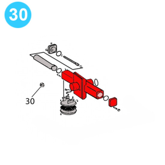 item#30 U II BOP Cameron Style - 18-3/4in, 15000psi WP Nut, Wedgelock image