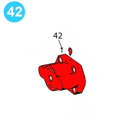 item#42 U II BOP Cameron Style - 18-3/4in, 15000psi WP Plug, Bleeder 18-3/4