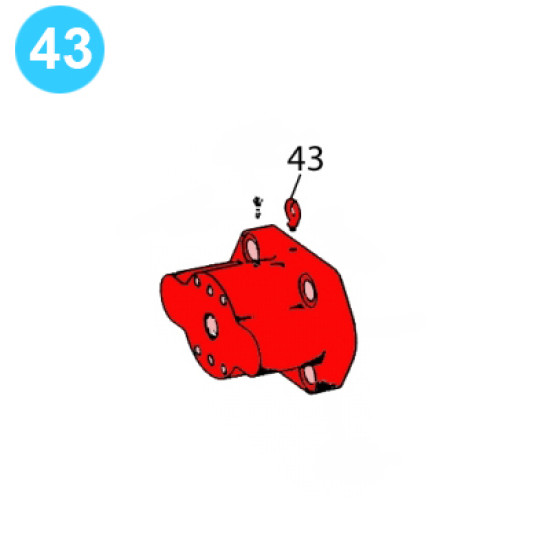 item#43 U II BOP Cameron Style - 18-3/4in, 15000psi WP Lifting Eye 18-3/4