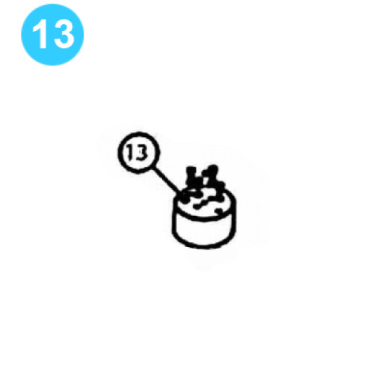 item#13 McKissick Style Traveling Block Series 80 Well Service Spring Retaining Ring Series 80 McKissick Style image