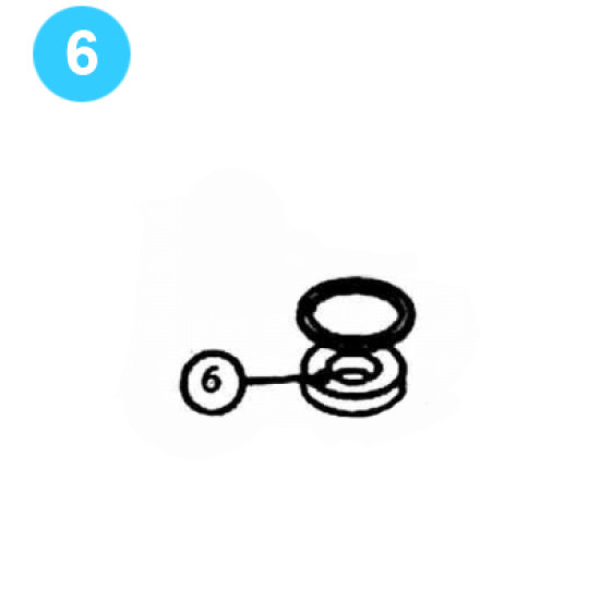 item#6 McKissick Style Traveling Block Series 80 Well Service Thrust Bearing Series 80 McKissick Style image
