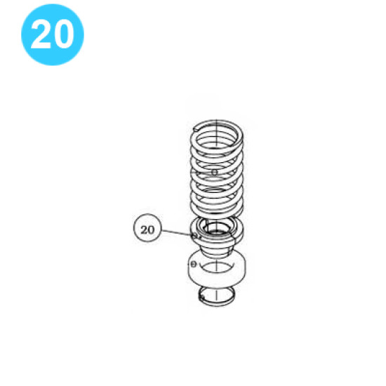item#20 McKissick Style Traveling Block Series 70 Well Service Follower image
