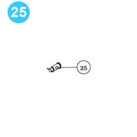 item#25 McKissick Style Traveling Block Series 70 Well Service Lower Arm Bolt image