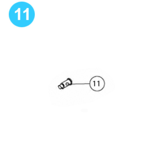 item#11 Oil Country Style Traveling Block Series 70 Well Service Lower Arm Bolt Oil Country Style Series 70 Blocks image