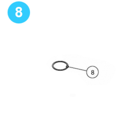 item#8 Oil Country Style Traveling Block Series 70 Well Service Retaining Ring, Bonnet Oil Country Style Series 70 Blocks image