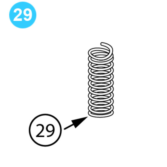 Showing image for item#29 Traveling Block - Dreco Style Spring, Inner item#29 Traveling Block - Dreco Style Spring, Inner image