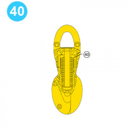 item#40 Traveling Block - Gardner Denver Style Pilot Gasket item#40 Traveling Block - Gardner Denver Style Pilot Gasket