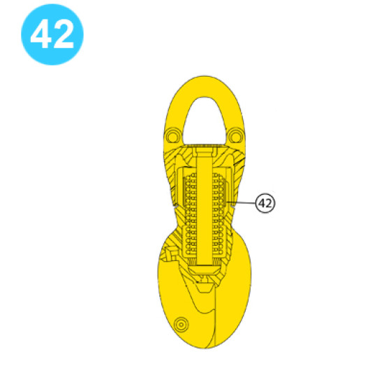 item#42 McKissick Style Traveling Block Type RP Drilling Main Spring RP Type McKissick Style image