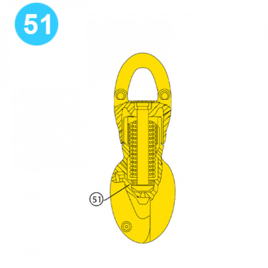 Showing image for item#51 Traveling Block - Dreco Style Bearing item#51 Traveling Block - Dreco Style Bearing image