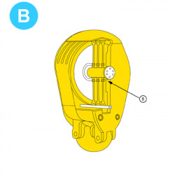item#B Traveling Block - Dreco Style Sheave Bearing item#B Traveling Block - Dreco Style Sheave Bearing