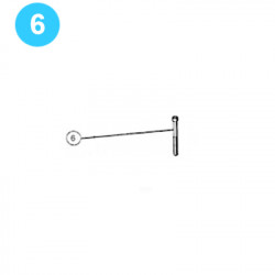 item#6 1-1/2" Full Flow Air Operated Regulator Screw item#6 1-1/2" Full Flow Air Operated Regulator Screw