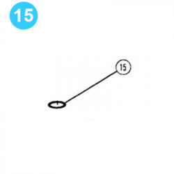 item#15 1" Full Flow Air Operated Regulator O-Ring item#15 1" Full Flow Air Operated Regulator O-Ring