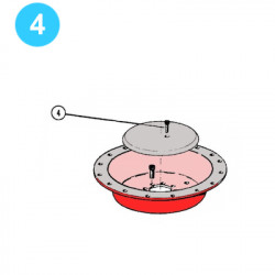 item#4 1" Full Flow Air Operated Regulator Screw item#4 1" Full Flow Air Operated Regulator Screw
