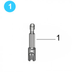 item#1 Casing Size 4-1/2" (9.5 - 12.6 lbs) Knuckle Joint Casing Swab Mandrel Guiberson Style Mandrel item#1 Casing Size 4-1/2" (9.5 - 12.6 lbs) Knuckle Joint Casing Swab Mandrel Guiberson Style Mandrel