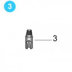 item#3 Casing Size 4-1/2" (9.5 - 12.6 lbs) Knuckle Joint Casing Swab Mandrel Guiberson Style Sub item#3 Casing Size 4-1/2" (9.5 - 12.6 lbs) Knuckle Joint Casing Swab Mandrel Guiberson Style Sub